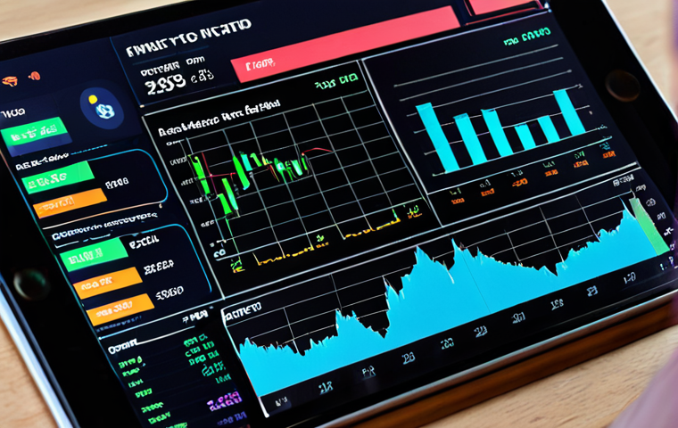 **A vibrant stock market trading screen filled with charts, graphs, and real-time data, overlaid with a modern Fintech app interface. The scene should convey both complexity and accessibility for a new generation of investors.**